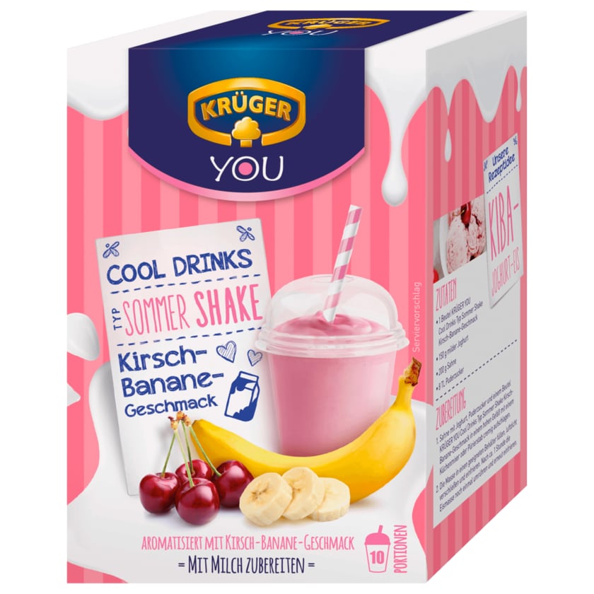 Krüger You Cool Drinks Typ Sommer Shake Kirsch-Banane 200g